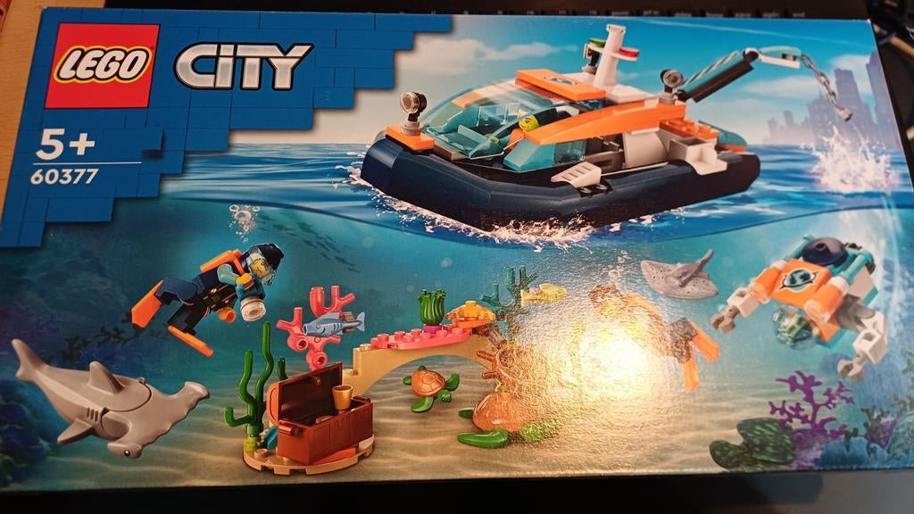 Lego City 60377 Verkenningsduikboot -NIEUW en ONGEOPEND-, City, Lego, Nieuw, Ophalen of Verzenden