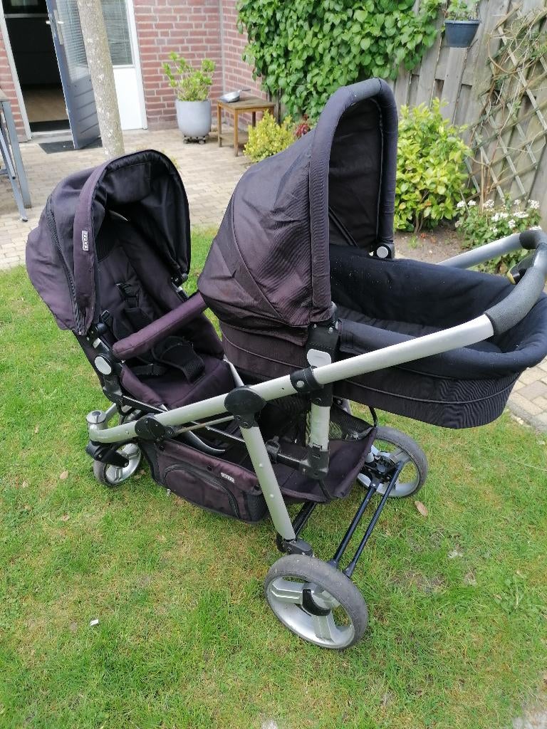 Duo kinderwagen, Gebruikt, Duowagen, Combiwagen, Ophalen