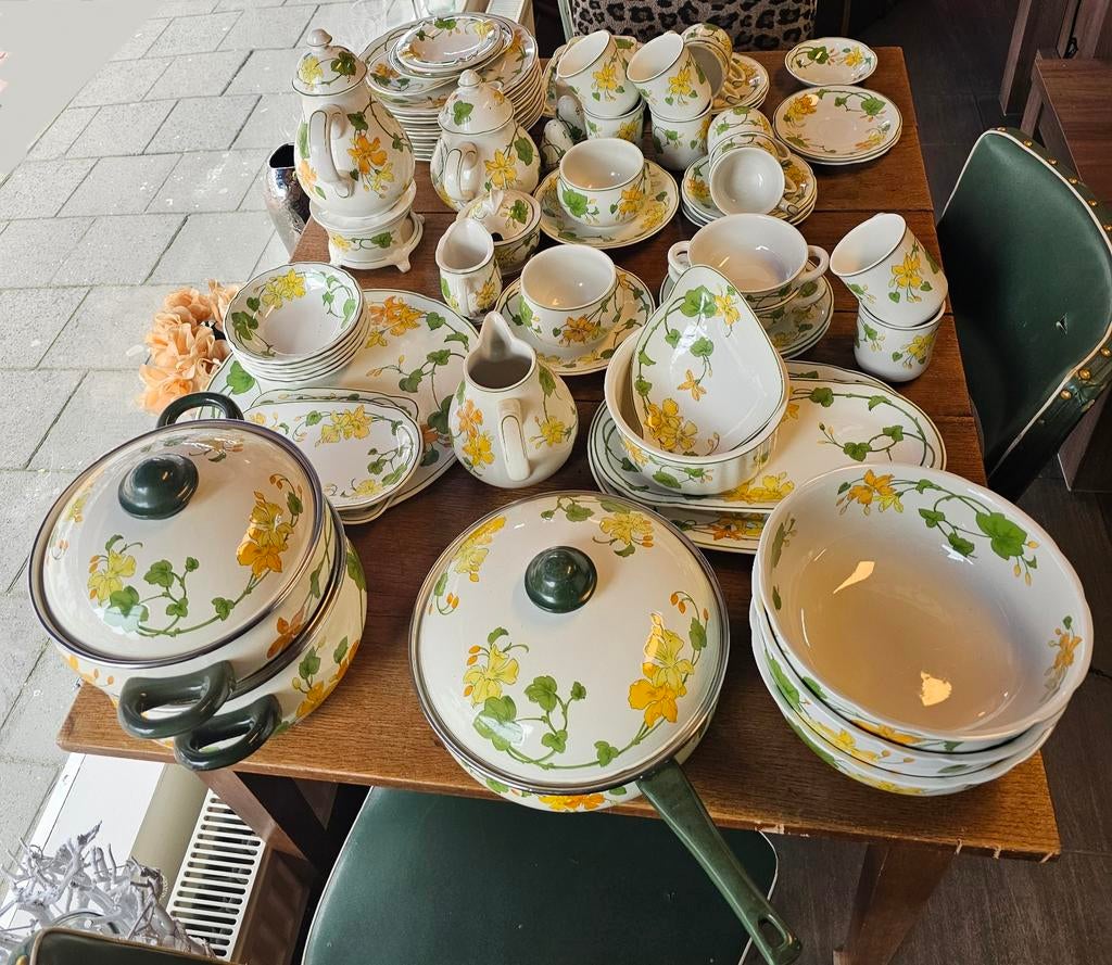 "Villeroy & Boch", "Geranium", "Vilbofour" Servies., Ophalen