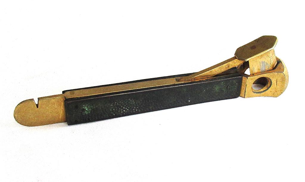 Vintage Pfeilring Solingen sigarenknipper, Duitsland, '50., Verzamelen, Rookartikelen, Aanstekers en Luciferdoosjes, Ophalen of Verzenden