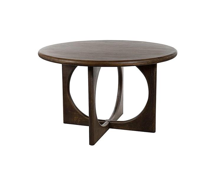 Eettafel tafel rond ZODIAC walnoot 130 cm japandi NU € 399, Huis en Inrichting, Tafels | Eettafels, Nieuw, 50 tot 100 cm, 200 cm of meer