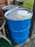 2 blauwe vaten, Ophalen, Gebruikt