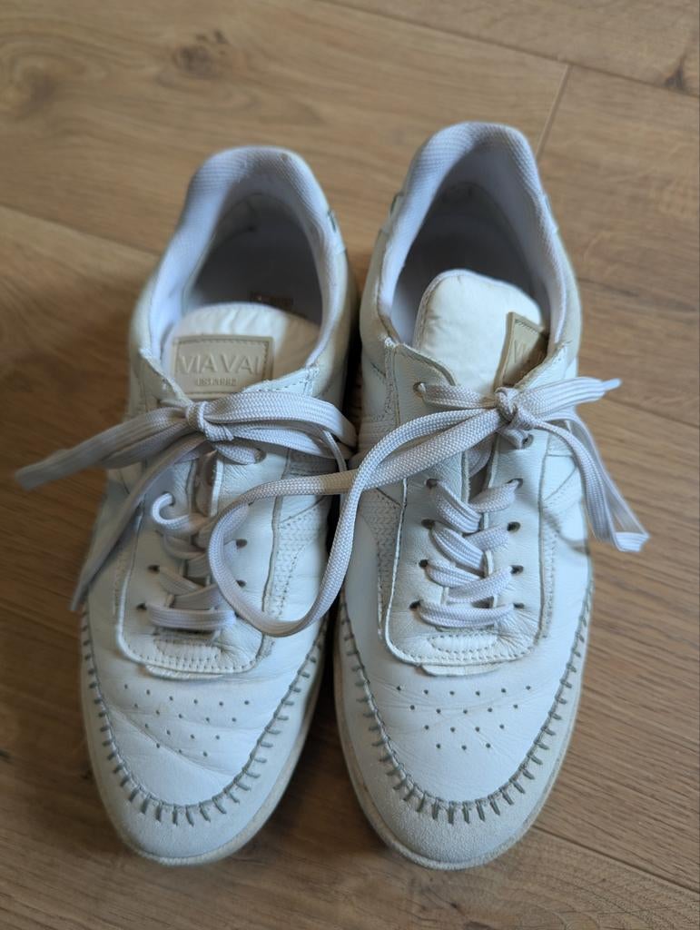 Viavia dames sneakers maat 38 - wit, nog heel mooi!, Viavia, Wit, Ophalen of Verzenden, Sneakers of Gympen