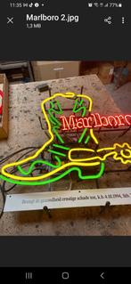 Diverse vintage neon verlichting: Marlboro, Grolsch e.a., Ophalen of Verzenden, Gebruikt, Lichtbak of (neon) lamp