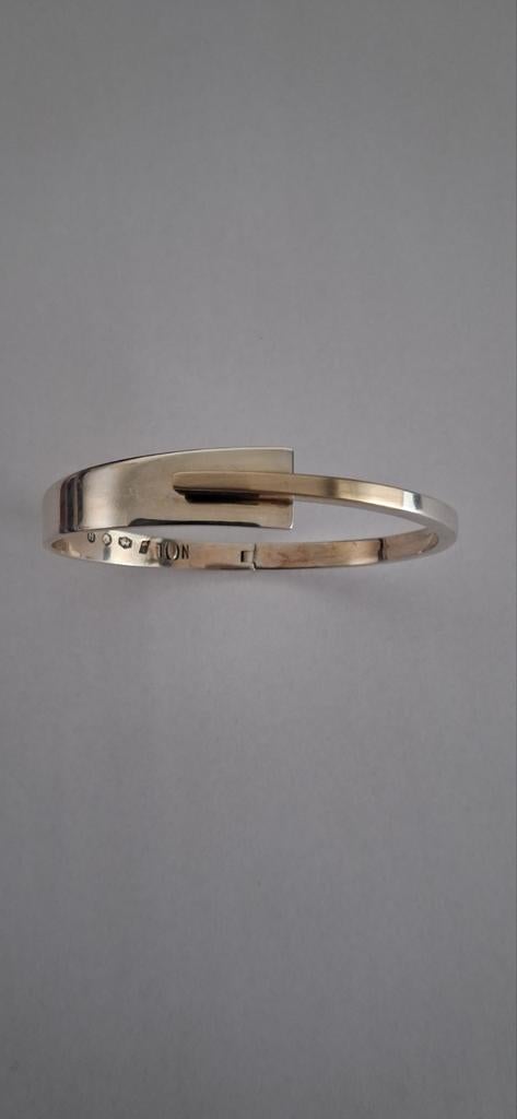 N()L Armband Zilver met Gouden Accent, Ophalen of Verzenden, Gebruikt, Zilver, Zilver