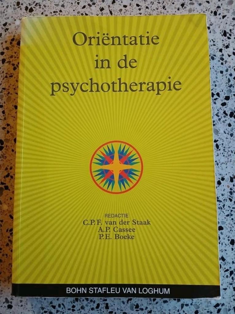 Oriëntatie in de psychotherapie zgan vaste, Boeken, Psychologie, Ophalen of Verzenden, Zo goed als nieuw