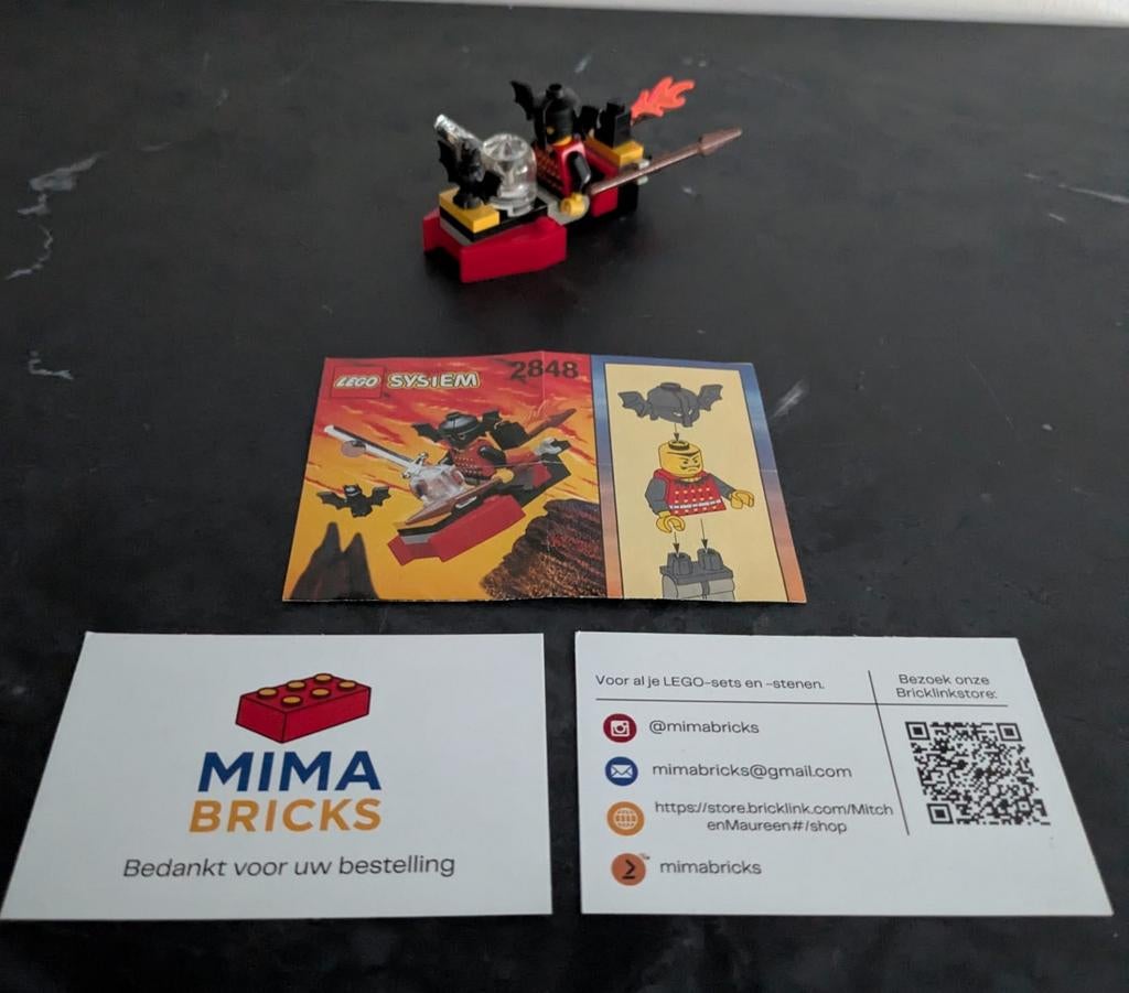 Lego System 2848 Fright Knights Flying Machine, Kinderen en Baby's, Speelgoed | Duplo en Lego, Lego, Lego, Ophalen of Verzenden