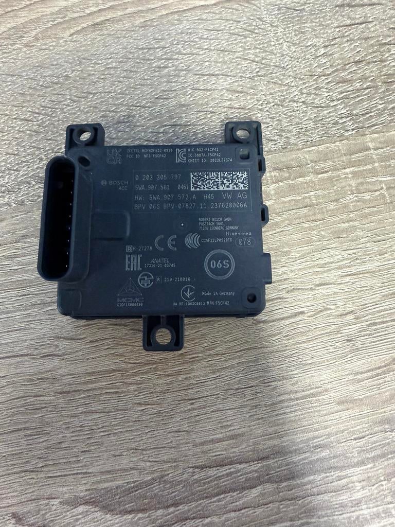 5WA907561 radar sensor.  Volkswagen / audi, Ophalen of Verzenden, Gebruikt, Volkswagen