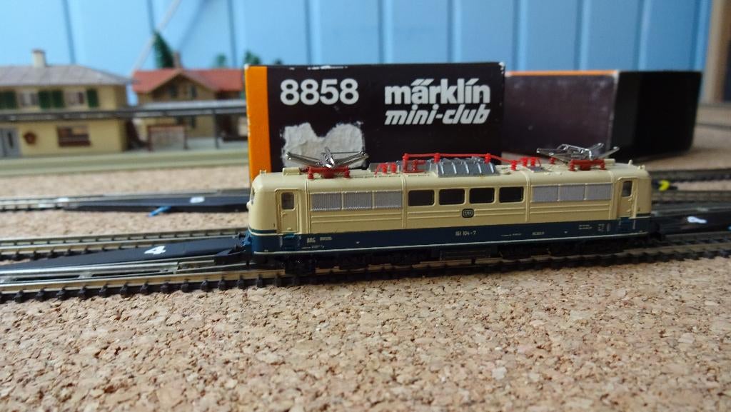 marklin z marklin miniclub spoor z., Wisselstroom, Gebruikt, Locomotief, Verzenden