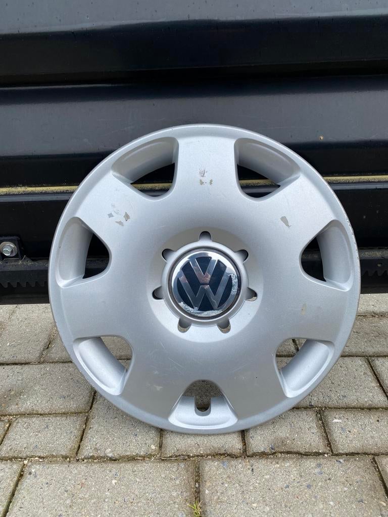 1 originele Vw Volkswagen Polo 9n wieldop 14” inch, Ophalen of Verzenden, Gebruikt