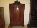 Fraaie Willem III kuifkast in mahonie, Antiek en Kunst, Antiek | Meubels | Kasten
