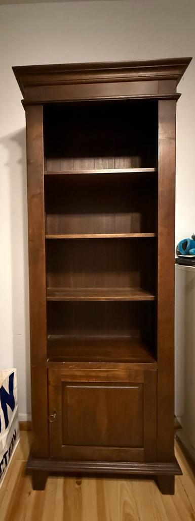 Houten boekenkast klassiek, Huis en Inrichting, Kasten | Boekenkasten, Ophalen, Klassiek, 50 tot 100 cm, 150 tot 200 cm