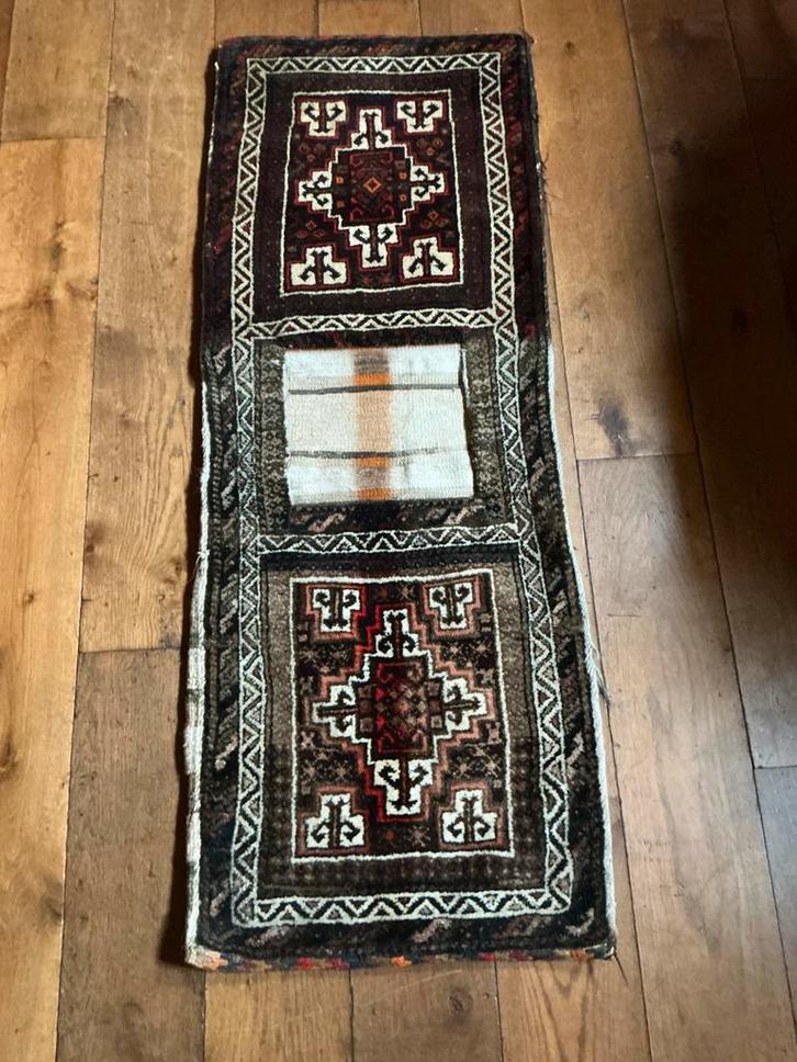 Antieke Perzische Ezel/Kameel Zadeltas ❤️ Handgemaakt, Antiek en Kunst, Antiek | Kleden en Textiel, Ophalen of Verzenden