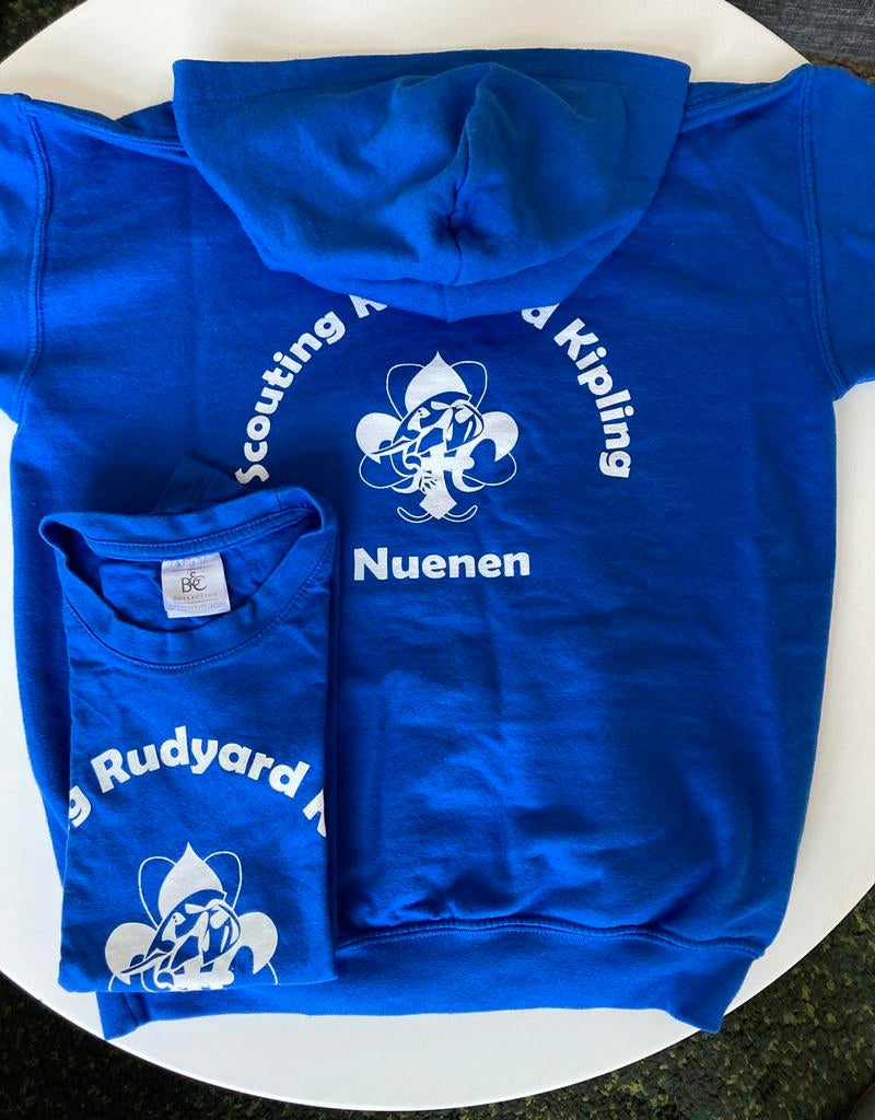 Scouting hoodie én t-shirt, Verzamelen, Scouting, Ophalen, Gebruikt, Kleding