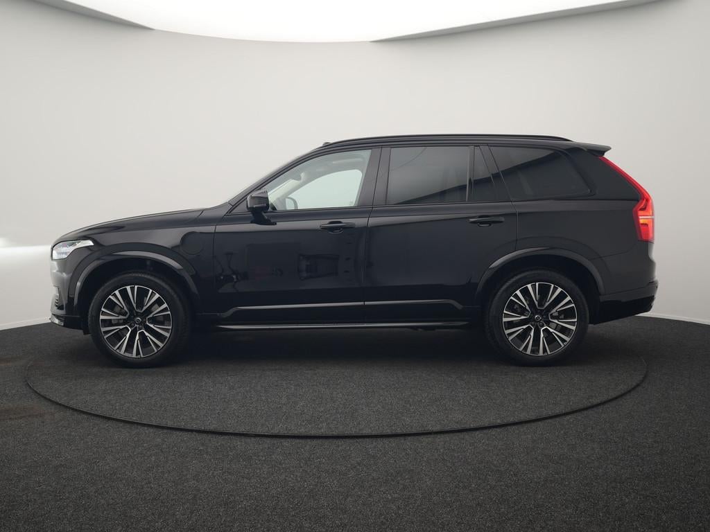 Volvo XC90 T8 Recharge AWD R-Design 7 Persoons PHEV 455pk Lo, Gebruikt, Zwart, 4 cilinders, 7 stoelen