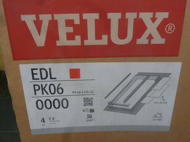 Nieuwe Velux EDL PK06 gootstukken / vlakke dakbedekkingen, Huis en Inrichting, Ophalen of Verzenden, Nieuw, 50 tot 100 cm, 100 tot 150 cm