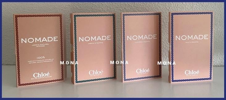 Nomade set 4 parfum samples proefjes testers monsters, Verzenden, Nieuw