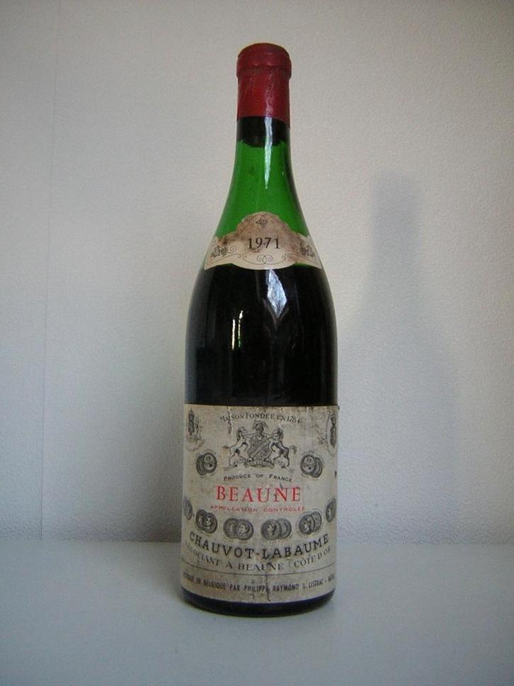 Bourgogne Beaune 1971 - Wijn Voor 55 ste Verjaardag !!!, Verzamelen, Wijnen, Nieuw, Rode wijn, Frankrijk, Vol, Ophalen of Verzenden