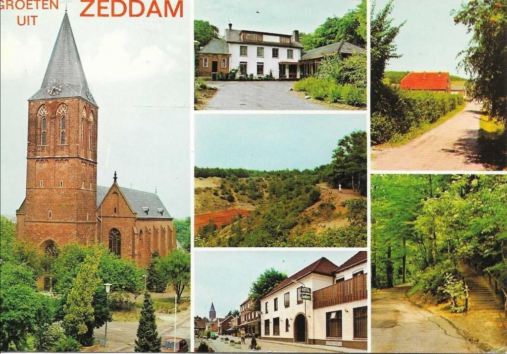 Zeddam- -6-luik., Verzenden, 1980 tot heden, Gelopen, Gelderland