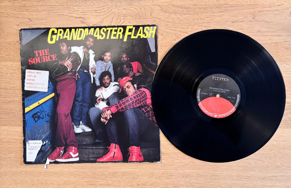 Hip Hop Grandmaster Flash – The Source (1986): 960 476-1, Cd's en Dvd's, Vinyl | Hiphop en Rap, Ophalen of Verzenden, 1985 tot 2000