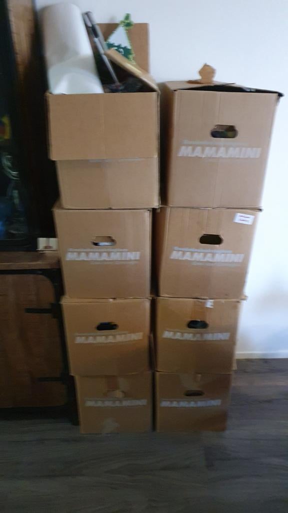 Rommelmarkt spullen, Ophalen