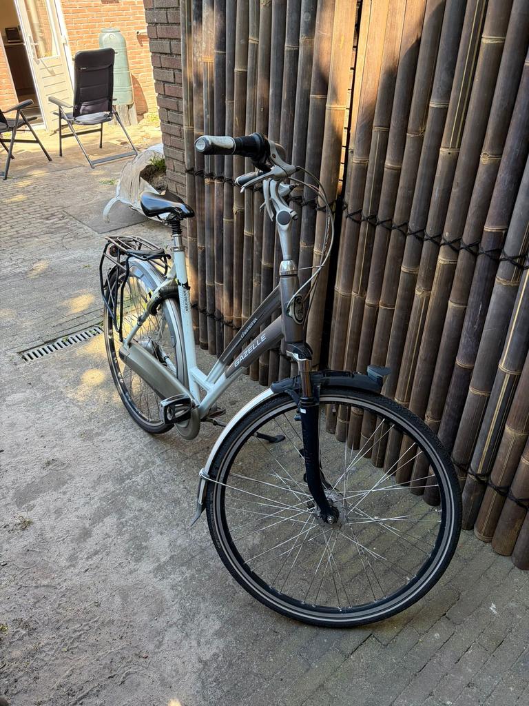 Gazelle Chamonix fiets | Stationsfiets, Fietsen en Brommers, Fietsen | Dames | Omafietsen, Ophalen, Gebruikt, Versnellingen