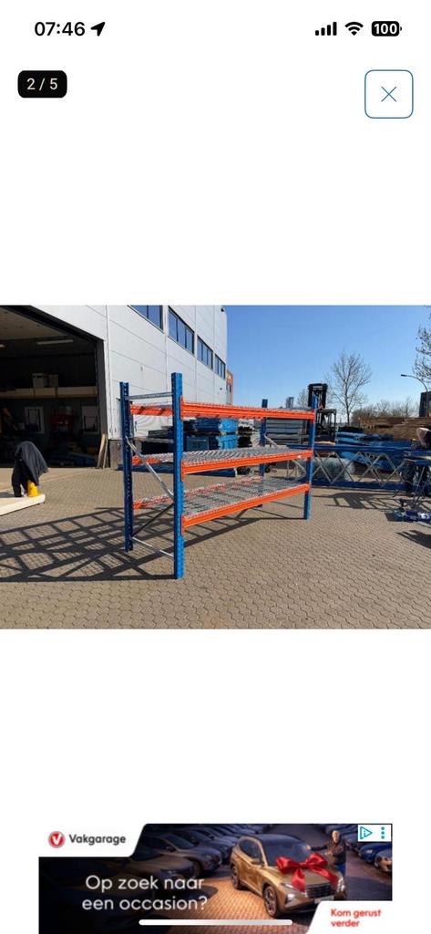 Grootvakstelling met gaaspanelen - 200x270x100cm, Ophalen