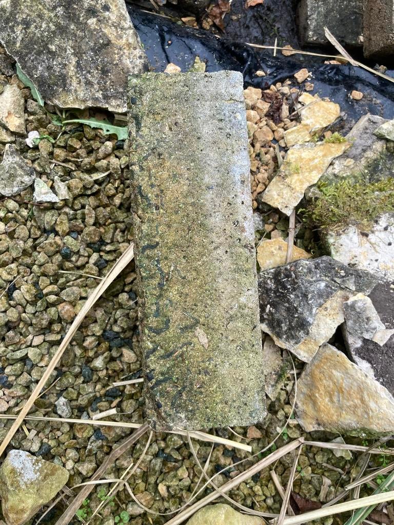 Pilestone stenen - ca. 60 stuks voor tuin of vijverrand, Ophalen, Gebruikt, Overige typen, Minder dan 5 m²