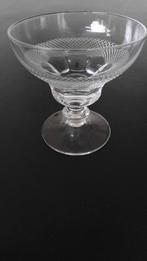 Mooi geslepen kristallen likeurglas, ananas slijpsel, Ophalen of Verzenden