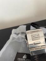 Best to Buddha leren armband met zilveren sluiting, Ophalen of Verzenden, Zo goed als nieuw, Bruin, Leer