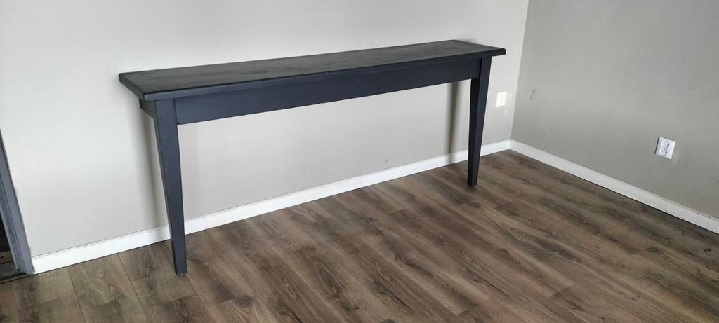 Strakke sidetable, - wandmontage, Huis en Inrichting, Tafels | Sidetables, Ophalen, Gebruikt, 100 tot 150 cm, Minder dan 25 cm