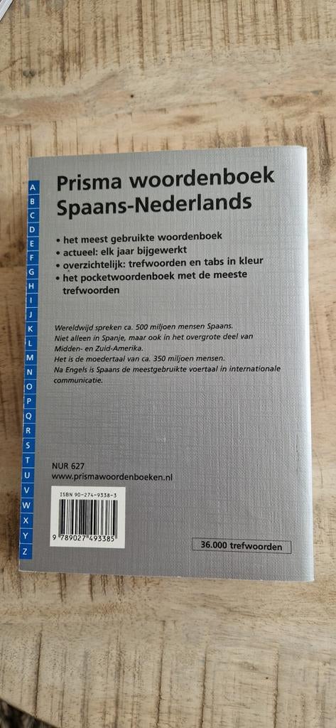 Prisma woordenboek Spaans-Nederlands, Ophalen of Verzenden