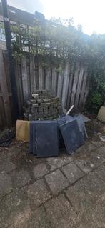 GRATIS TUIN TEGELS, Tuin en Terras, Overige Tuin en Terras, Ophalen, Gebruikt