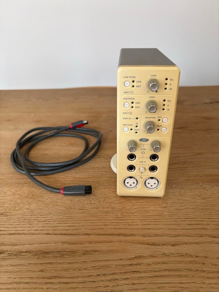 Focusrite Saffire met Firewire kabel, Ophalen, Gebruikt