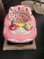 Roze loopstoel met geluid en speelgoed, Ophalen of Verzenden