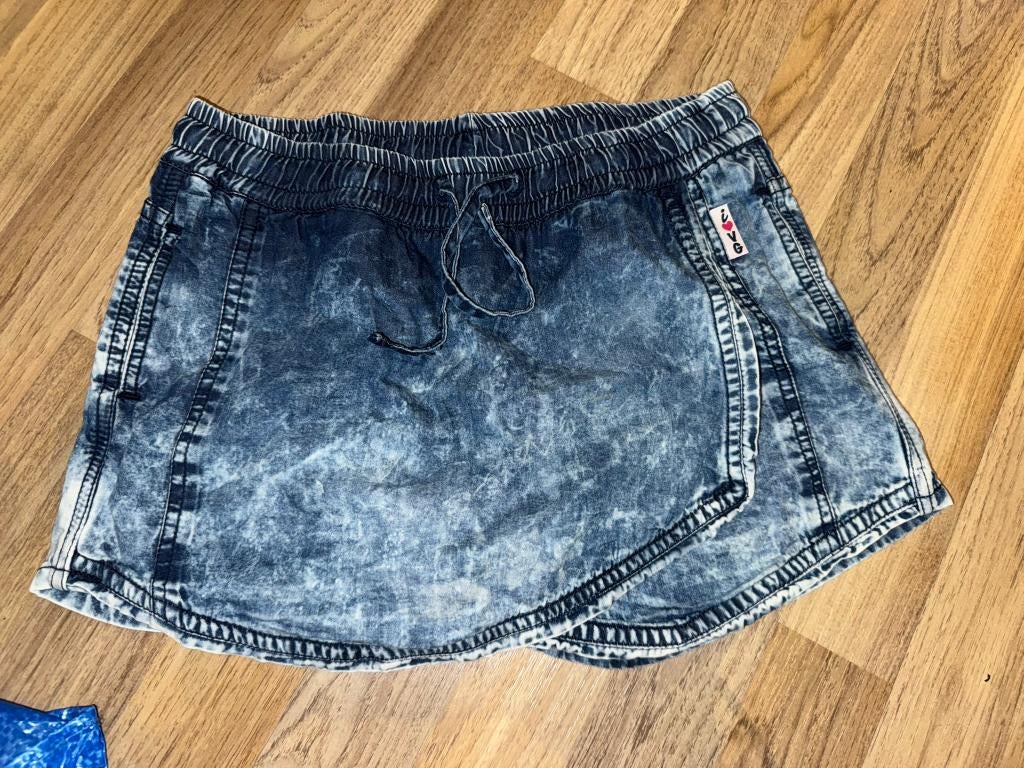 Vingino broekrokje rok rokje short 14 164 spijkerrokje, Kinderen en Baby's, Kinderkleding | Maat 164, Broek, Gebruikt, Vingino