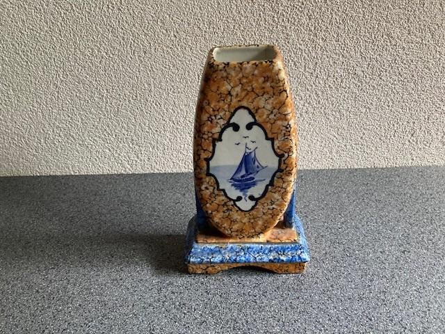 antieke schoorsteen vaas art deco stijl/gemerkt MW=Germany, Ophalen of Verzenden