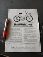 Spartamatic 1966, Fietsen en Brommers, Handleidingen en Instructieboekjes, Ophalen
