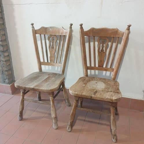 Antieke Paar Victorian Windsor Stoels, Ophalen of Verzenden