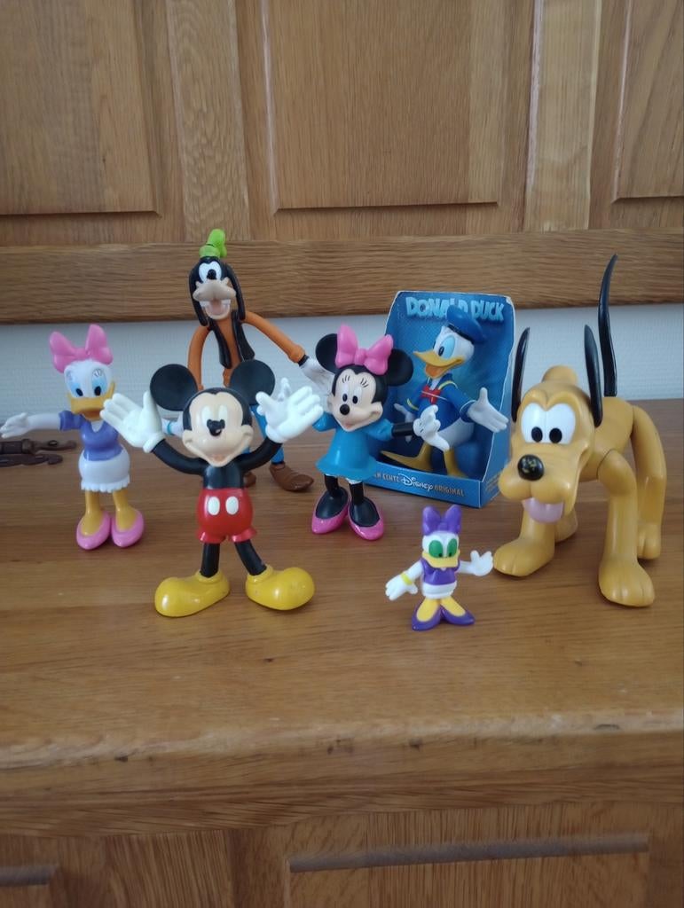 Walt Disney figuren, Ophalen of Verzenden, Goofy of Pluto, Zo goed als nieuw, Beeldje of Figuurtje