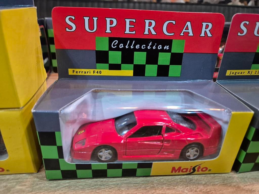 Maisto Supercar Collection Ferrari F40, Ophalen of Verzenden, Auto, Overige merken