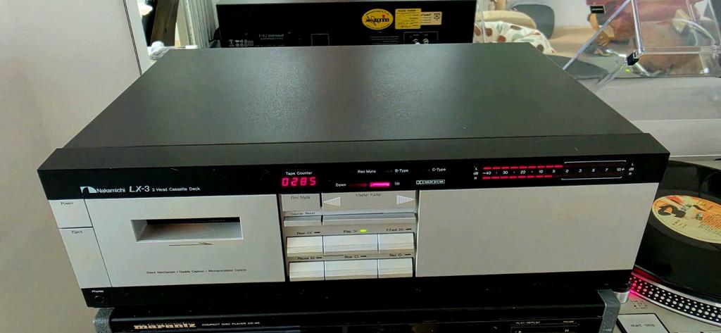 Nakamichi LX-3 Cassettedeck - Uitstekende Staat, Ophalen, Enkel, Overige merken, Tiptoetsen