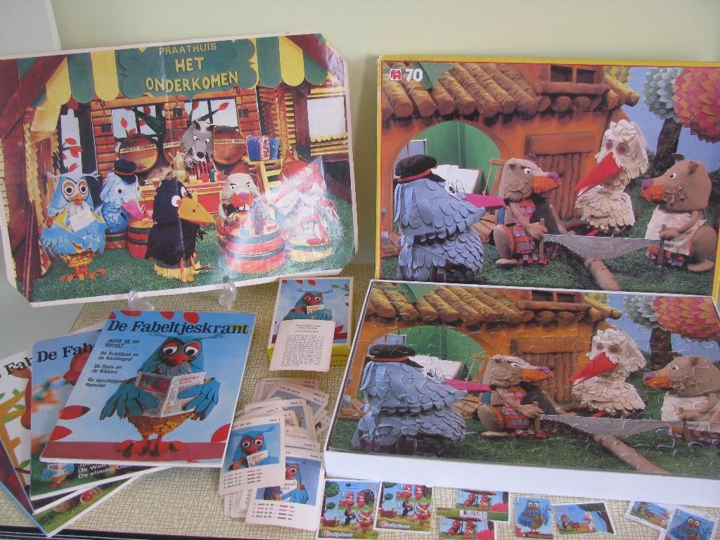 Fabeltjeskrant * leuke items van TOEN * zie 14 x foto *, Ophalen of Verzenden