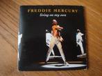 Freddie Mercury - Living On My Own / L.A. Mix, Ophalen of Verzenden, 1980 tot 2000, Zo goed als nieuw