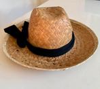 Mooie rieten hoed, Wendy Amsterdam, Ophalen of Verzenden, Zo goed als nieuw, One size fits all, Hoed