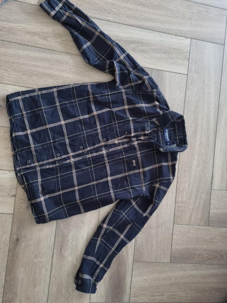 Nieuwstaat stoere zwarte mc gregor  blouse 152, McGregor, Overhemd of Blouse, Nieuw, Ophalen of Verzenden