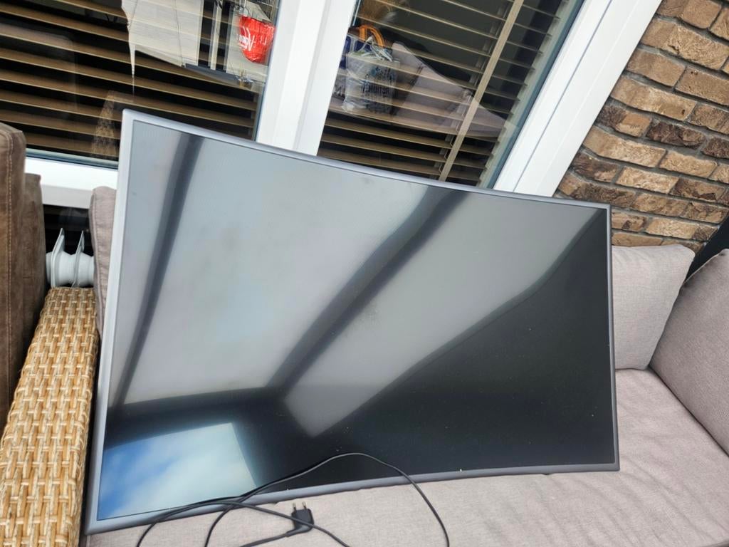 Samsung curved tv, Ophalen, Gebruikt, 50 Hz, LCD