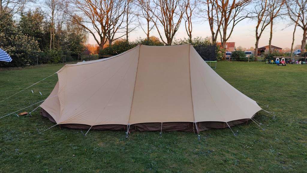 Erdman Schmidt Schildpad met tussenluifel - Prachtige staat, Caravans en Kamperen, Ophalen, Tot en met 4