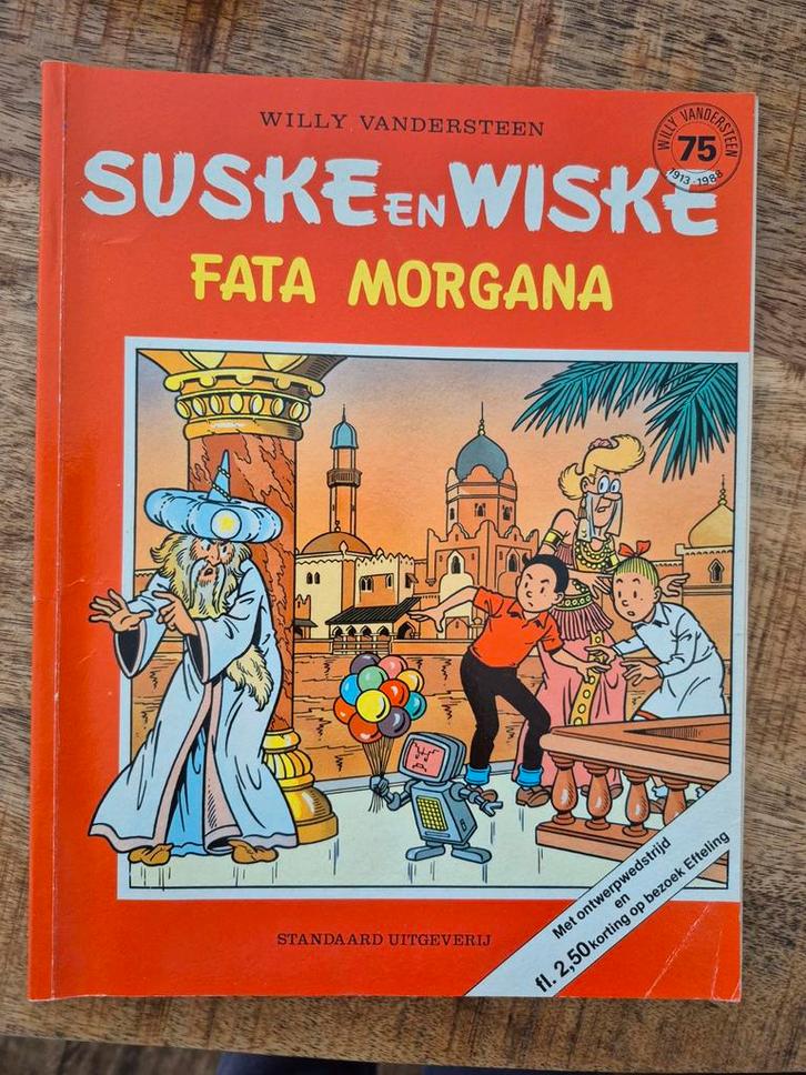 Suske en Wiske Fata Morgana Efteling Editie 1988, Boeken, Stripboeken, Gelezen, Eén stripboek, Ophalen of Verzenden