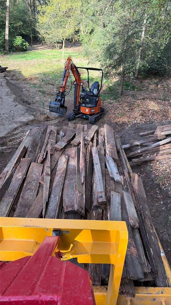 Gratis afhalen hardhout, Minder dan 3 m³, Ophalen